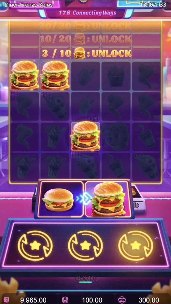 Diner Frenzy Spins pgslot111 เกมสล็อตพีจีใหม่ล่าสุด9