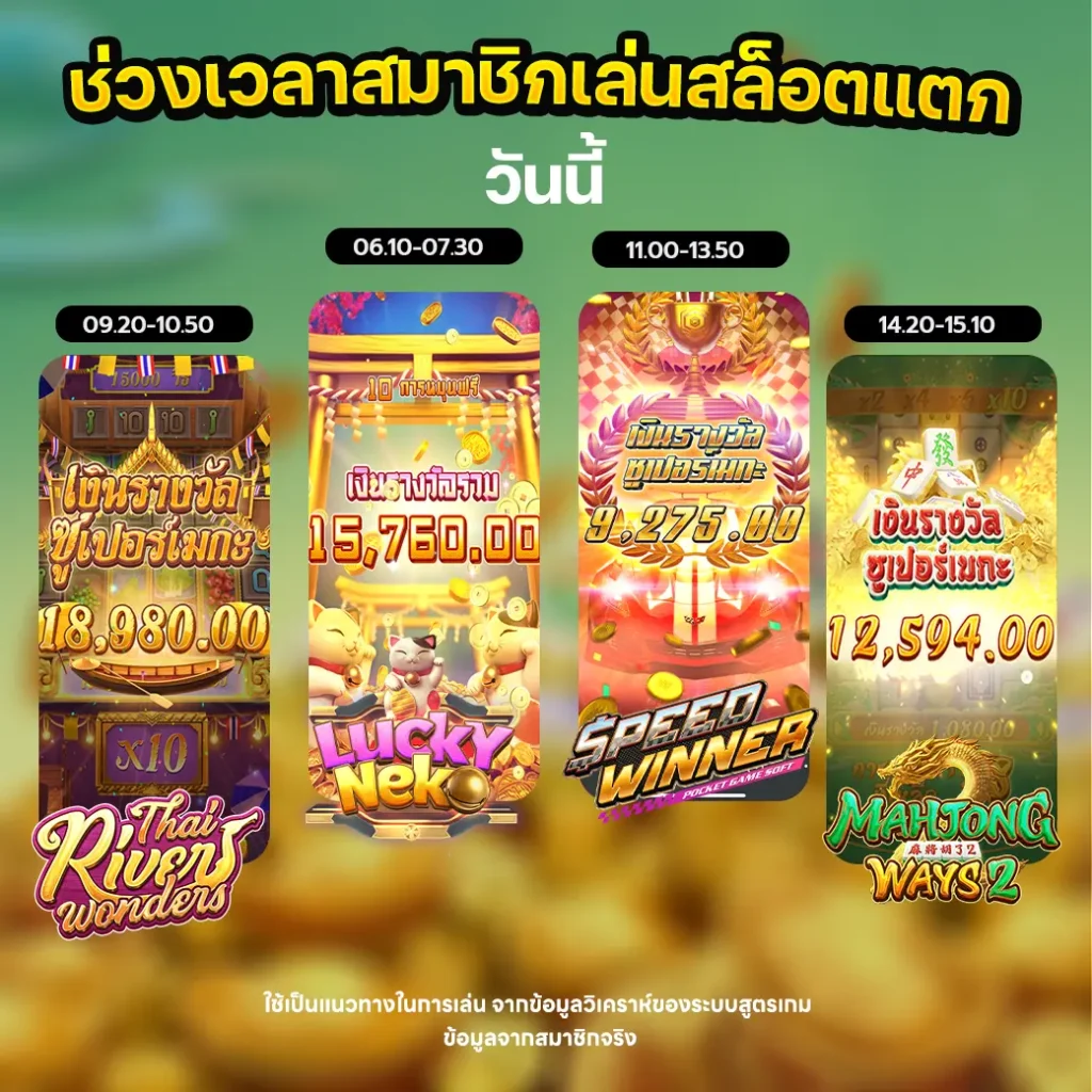 ช่วงเวลาสมาชิกเล่นสล็อตแตก pg วันนี้ ตารางโบนัส pg ล่าสุด 2568 ตารางโบนัสไทม์ pg วันนี้ เวลาโบนัสสล็อต ตารางเวลาเล่นสล็อต bonus time pg111 เปอร์เซ็นต์ สล็อต pg วันนี้ รวมตารางโบนัสไทม์สล็อตทุกค่าย ช่วงเวลาแตกสล็อตpg เว็บตรงpgslot โบนัสไทม์PG